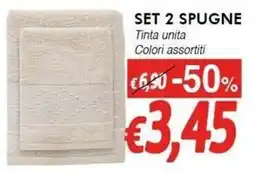 Bernava Set 2 spugne offerta