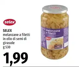 Emi Market Selex melanzane a filetti offerta
