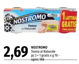Emi Market Nostromo Tonno al Naturale offerta