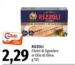 Emi Market Rizzoli Filetti di Sgombro in Olio di Oliva offerta