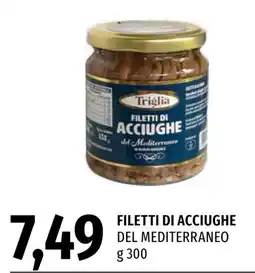 Emi Market Triglia filetti di acciughe del mediterraneo offerta