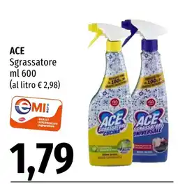 Emi Market ACE Sgrassatore offerta