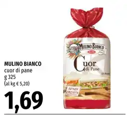 Emi Market Mulino Bianco cuor di pane offerta