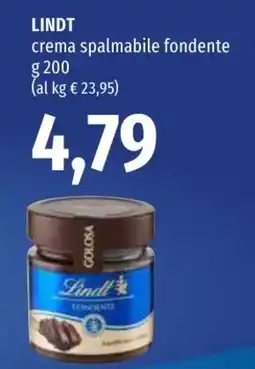 Emi Market Lindt crema spalmabile fondente offerta