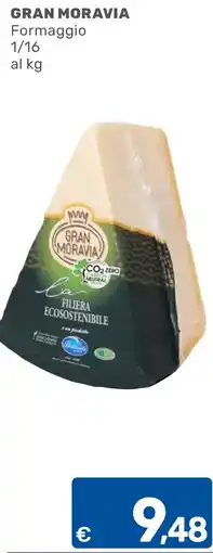 ARCA C+C cash and carry Formaggio Gran Moravia offerta