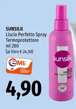 Emi Market Sunsilk Liscio Perfetto Spray offerta