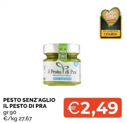 Mercatò Big Pesto senza aglio il pesto di pra offerta