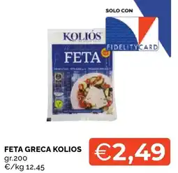 Mercatò Big Feta greca Kolios offerta