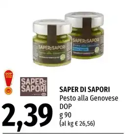 Emi Market Saper di Sapori Pesto alla Genovese offerta