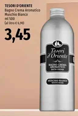 Emi Market Tesori d'Oriente Bagno Crema Aromatico Muschio Bianco offerta