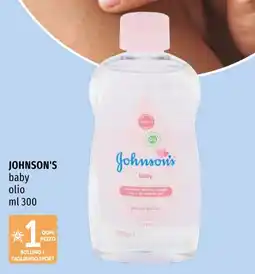 Emi Market Johnson's baby olio offerta