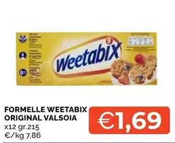 Mercatò Local Formelle Weetabix Original Valsoia offerta