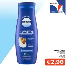 Mercatò Local Crema Corpo Nutriente Leocrema offerta