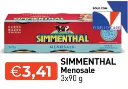 Mercatò Local Simmenthal Menosale offerta