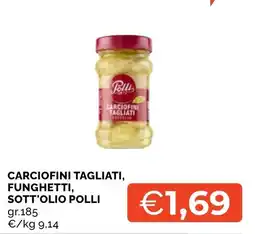 Mercatò Local Carciofini tagliati, funghetti, sott'olio Polli offerta