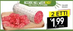 Todis Salame Milano offerta