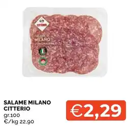 Mercatò Big Salame Milano Citterio offerta