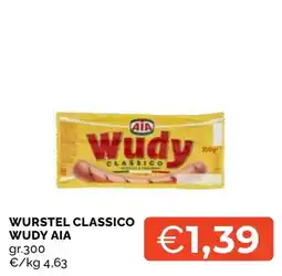 Mercatò Big Wurstel classico Wudy Aia offerta