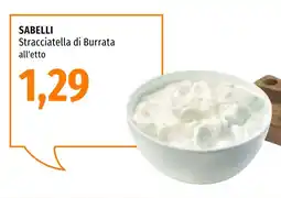 Emi Market Sabelli Stracciatella di Burrata offerta