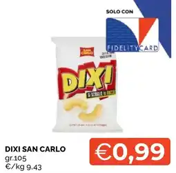 Mercatò Big Dixi San Carlo offerta
