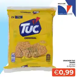 Mercatò Big Cracker Tuc SAIWA offerta