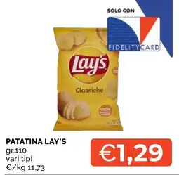 Mercatò Big Patatina Lay's Classiche offerta
