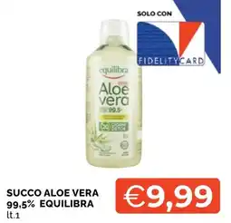 Mercatò Big Succo aloe vera 99,5% equilibra offerta