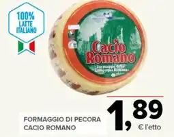 Todis Formaggio di pecora Cacio Romano offerta