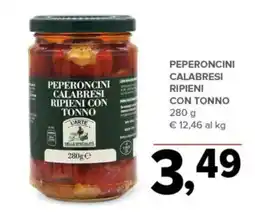 Todis Peperoncini calabresi ripieni con tonno L'arte delle specialità offerta