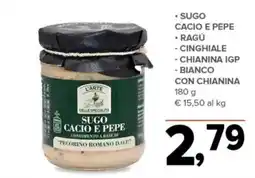 Todis L'arte delle specialità Sugo cacio e pepe offerta