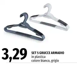 Emi Market Set 5 grucce armadio offerta