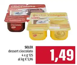 Emi Market SELEX dessert cioccolato offerta