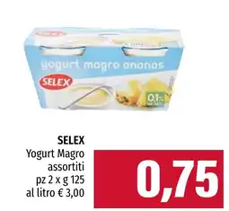 Emi Market SELEX Yogurt Magro assortiti offerta