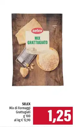 Emi Market SELEX Mix di Formaggi Grattugiati offerta