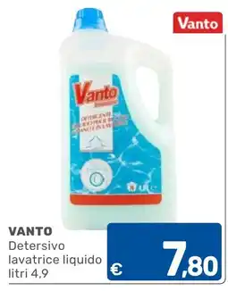 ARCA C+C cash and carry Vanto Detersivo lavatrice liquido offerta