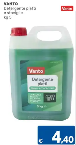ARCA C+C cash and carry Vanto Detergente piatti offerta