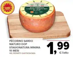 Todis Pecorino Sardo Maturo DOP offerta