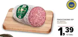 Todis Finocchiona IGP offerta