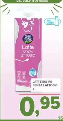 Todis Latte senza lattosio Coile Maggio offerta
