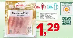 Todis Prosciutto Cotto Alta Qualità offerta