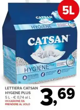 Todis Lettiera Catsan Hygiene Plus offerta