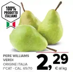 Todis Pere Williams Verdi offerta