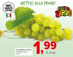 Todis Uva bianca Italia offerta
