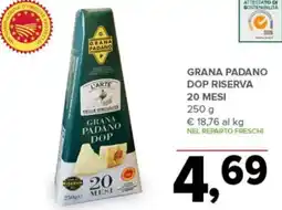 Todis Grana Padano DOP Riserva offerta