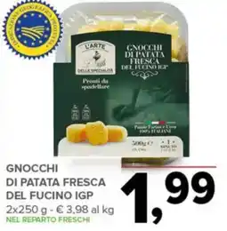 Todis Gnocchi di patata fresca del Fucino IGP offerta