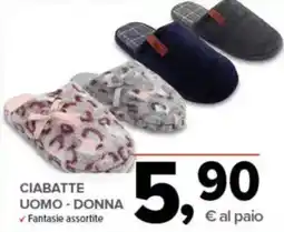 Todis Ciabatte uomo - donna offerta