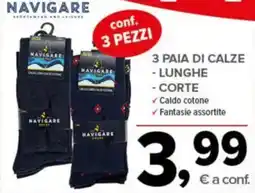 Todis Calze Navigare offerta