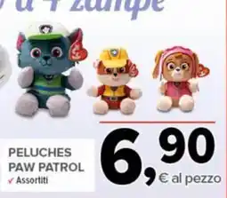 Todis Peluches Paw Patrol offerta