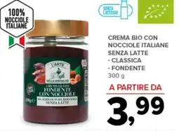 Todis Crema gusto fondente con nocciole L'Arte delle specialità offerta