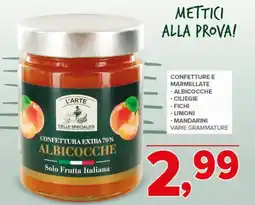 Todis L'Arte delle specialità confettura extra 70% albicocche offerta